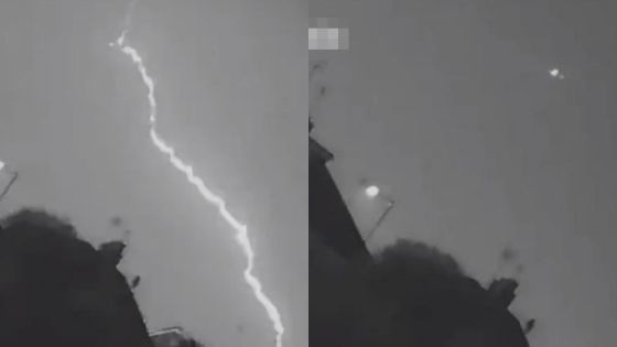 飞机空中突然被闪电击中 继续飞行后安全落地