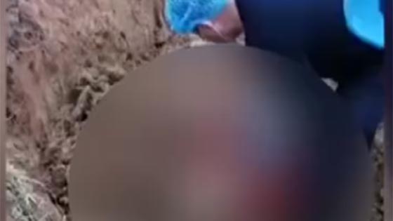 男子因感情纠纷杀害再婚妻儿 抛尸现场画面曝光