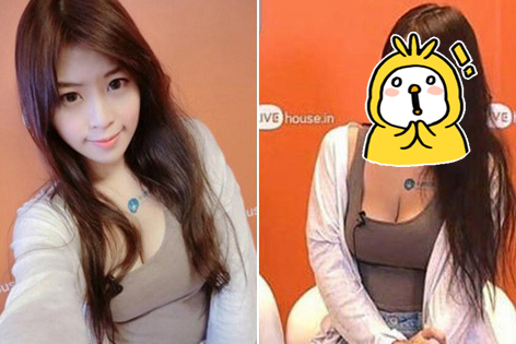 网络女神现真容 粉丝崩溃：跟照片不一样