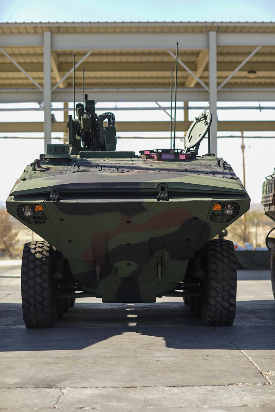 海军陆战队喜提新车美军接收新型acv两栖车