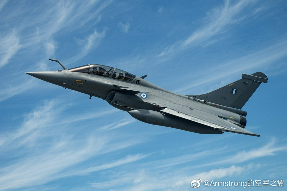 高清大图希腊接收首架阵风f3r战斗机