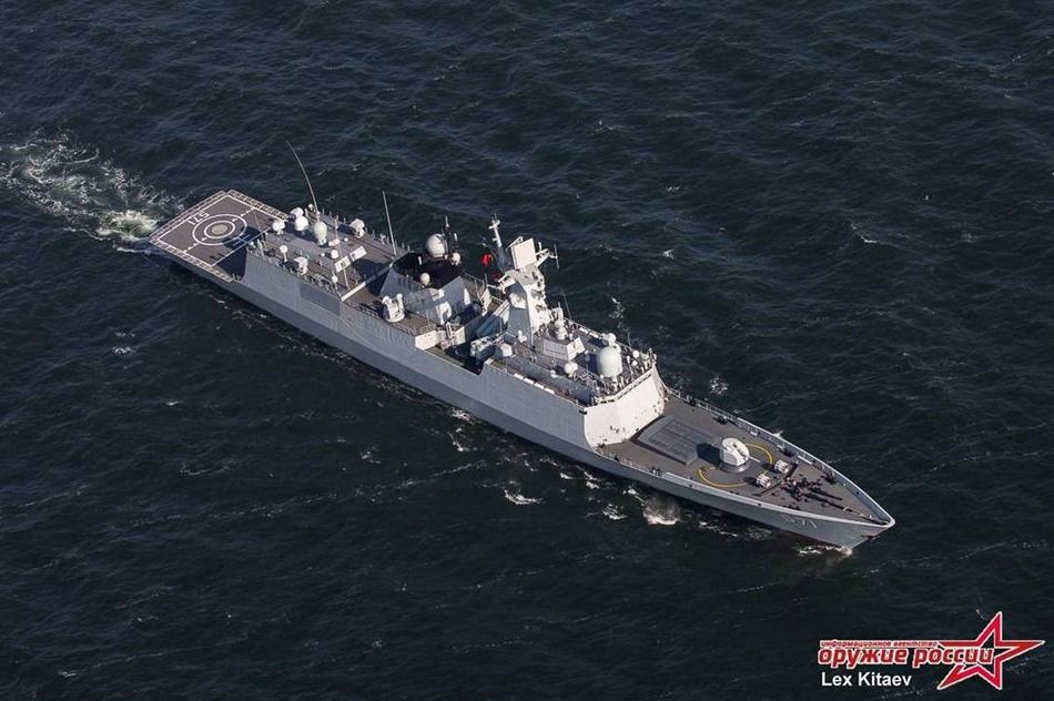 我军新型导弹护卫舰日照舰加入海军将入役北海舰队