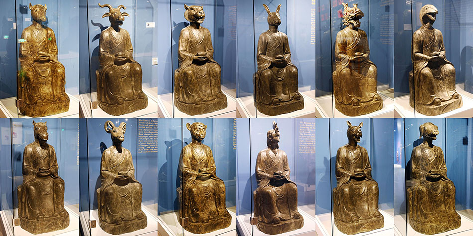 十二生肖铜像亮相上海大世界 本月17日起对公众开放