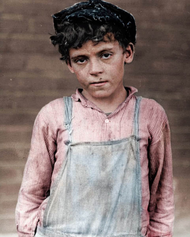 旧照痛揭西方世界童工生活