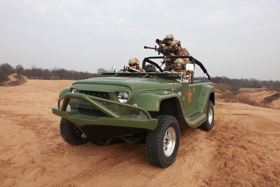 中国研发海豹水陆两栖车