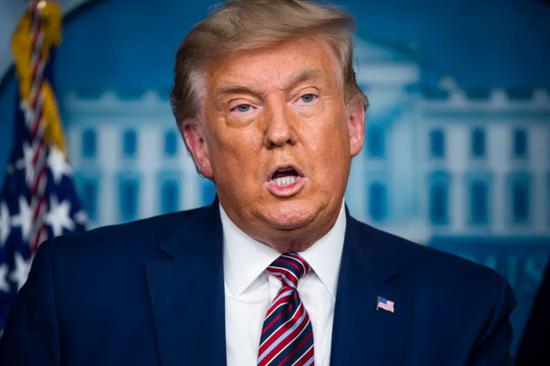 资料图:美国前总统特朗普。/IC Photo