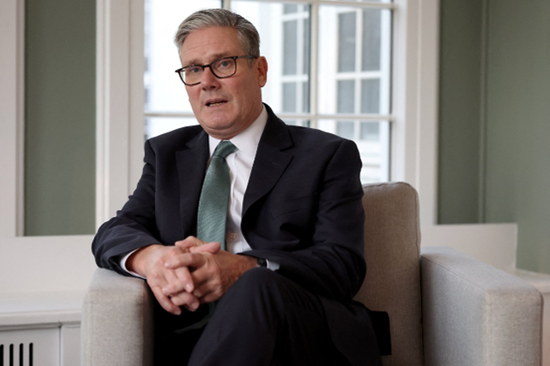 美媒：斯塔默称英国不必在美国和中国之间做选择，“忽视中国是不明智之举”