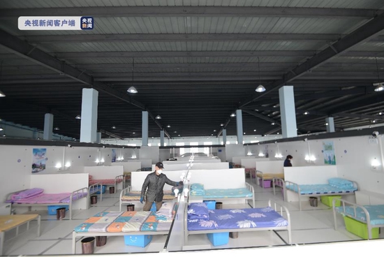 吉林市第六所方舱医院建成交工记者实地探访