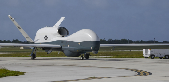  MQ-4C Triton。图片来源：美国安德森空军基地官网
