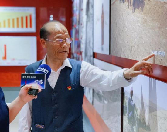 闽宁镇福宁村原党支部书记谢兴昌&nbsp;《山海情》男主角马德福的原型