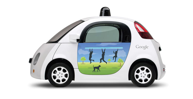 作者：Hong Li
城市：Mountain View, CA
创作构思：“山景城以宜人的气候和公园闻名，这幅作品就展示了孩子们在公园里拥抱自然，尽情玩乐的场景。”