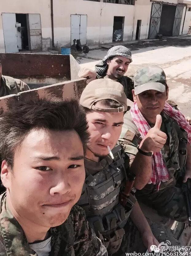 90后男孩黄磊:跑去叙利亚打击is的第一个华人