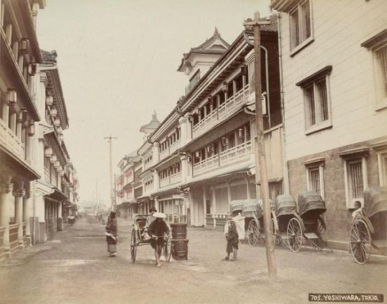 吉原老照片 100年前的日本花柳巷 手机新浪网