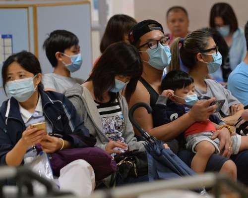 香港医院爆满图片
