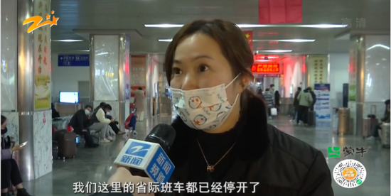 正值春运高峰，疫情外溢风险增加 视频截图来自杭州网