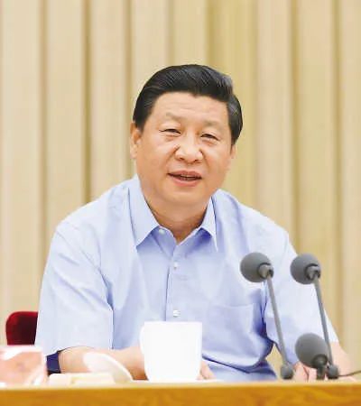 2013年8月19日，习近平在全国宣传思想工作会议上发表重要讲话。新华社记者 鞠鹏 摄