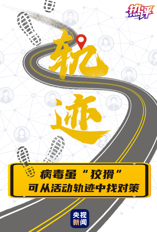 央视评：新冠病毒虽“狡猾” 从确诊者活动轨迹中可找到对策