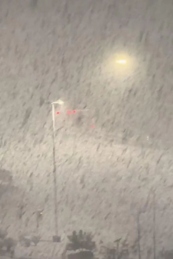 山东威海开启暴雪模式：深夜下起“倾盆大瓢雪”，积雪深度超20厘米，有游客凌晨海边玩雪3小时