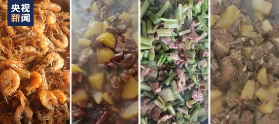  △孩子们现在的午餐