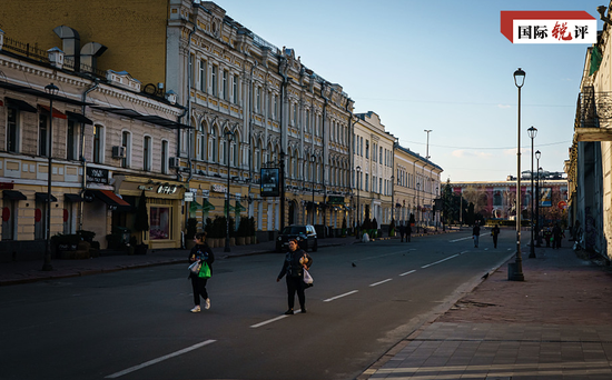 乌克兰基辅 城内街头