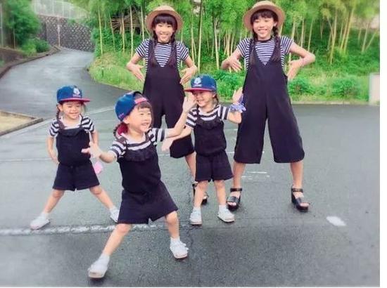 “高产”的麻麻叫makiko，她两胎生了5个孩子，第1胎是双胞胎，第2胎是三胞胎，而且都是女儿…