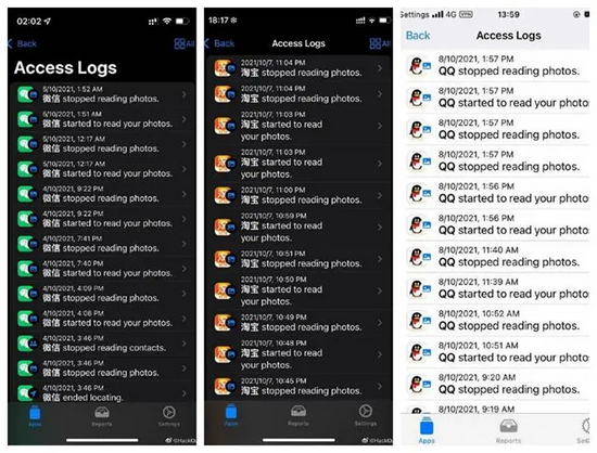 　网友曝光微信、淘宝、QQ反复读取用户相册。
