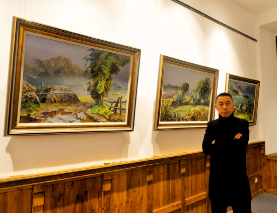 画家王威作品在黑龙江省牡丹江市海林横道美术馆长久陈列_新浪读书_新浪网