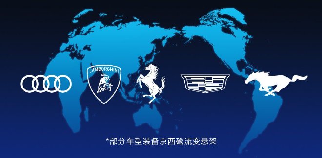 京西MagneRide®磁流变悬架广泛应用于豪华与超豪华品牌车型