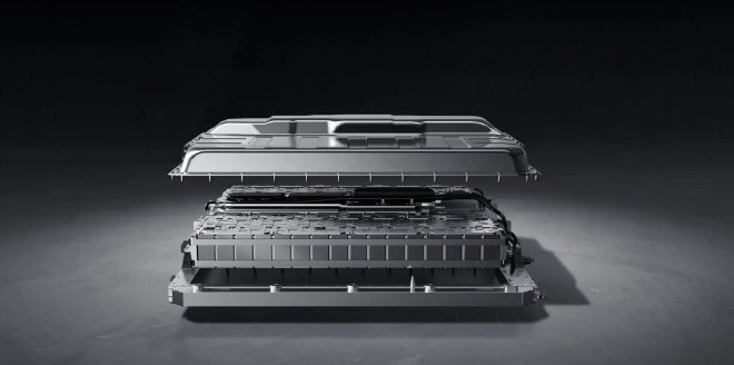 电池包实物拆解图