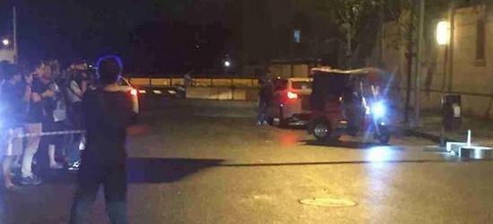 网曝乔任梁死亡案发现场图
