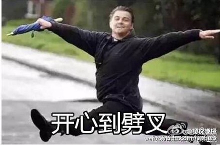 小李子开微博 网友刷表情包欢迎