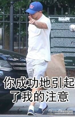小李子开微博 网友刷表情包欢迎