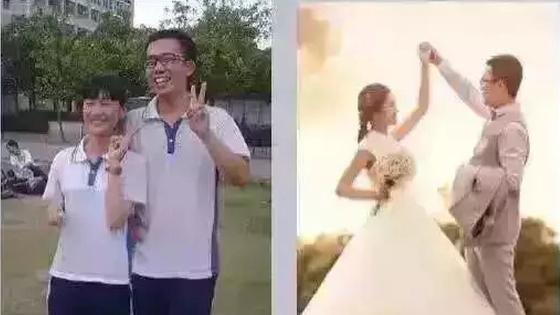 盘点从校服到婚纱情侣