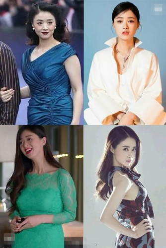 明星减肥前后变化