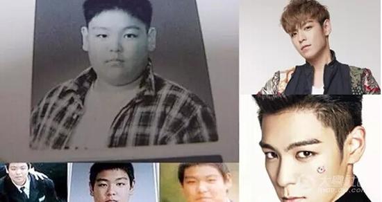 明星减肥前后变化