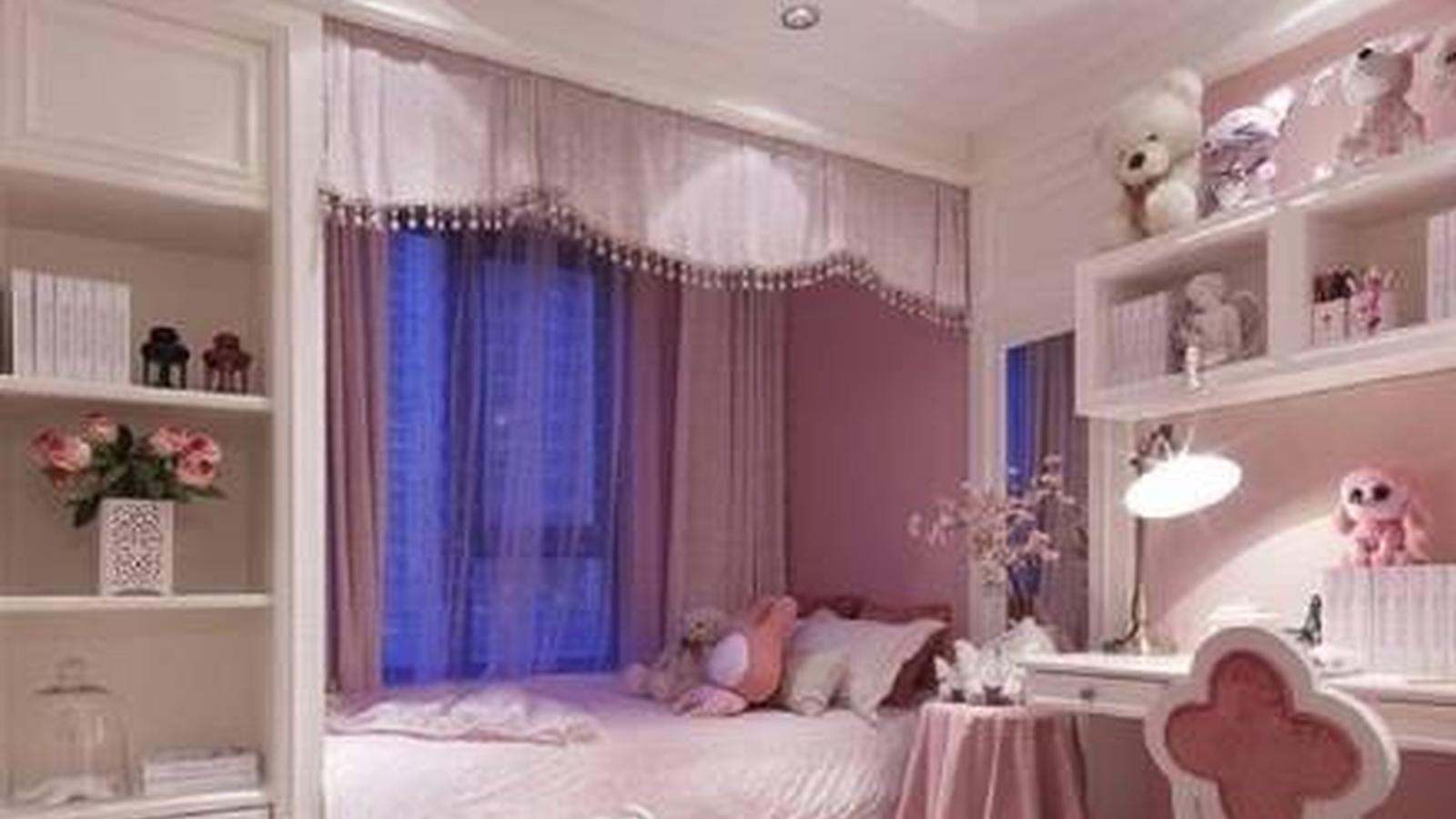 温馨的卧室可爱的家-的精选图集-房天下室内设计师网