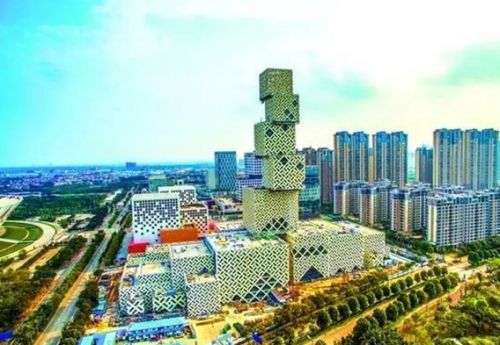 佛山新城文化中心“坊塔”建筑群