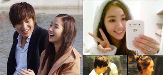 2011年，李敏镐和朴敏英合作出演了热播韩剧《城市猎人》，两人由此擦出爱火，两人最终于2012年1月宣布分手。