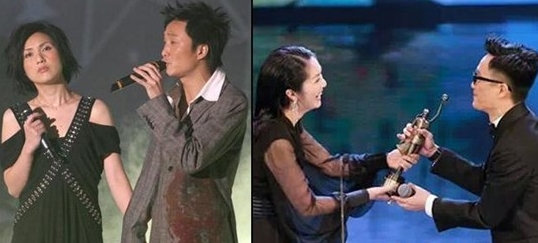 1999年郑中基上杨千嬅主持的广播节目，一眼就看上了杨千嬅。可惜好景不长，他们仅仅相恋四个月，就宣布分手。