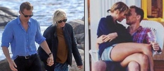 2016年6月中旬，刚分手半个月的“霉霉”就被拍到与抖森在海边牵手亲吻，移情之快被戏称为“泰勒速度”。