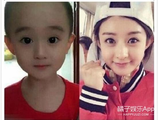 要说小孩撞脸明星像的，不得不提这一位啊，跟赵丽颖简直像呆了！！！