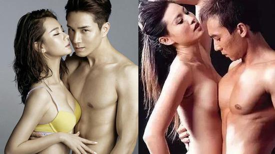 明星夫妻曾拍过的“情涩”艳照