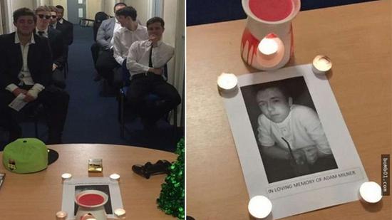 因为太重色轻友 朋友们给他办了场葬礼