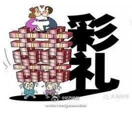 全国彩礼地图出炉