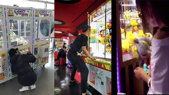 杨洋郑凯陈奕迅...娱乐圈夹娃娃高手