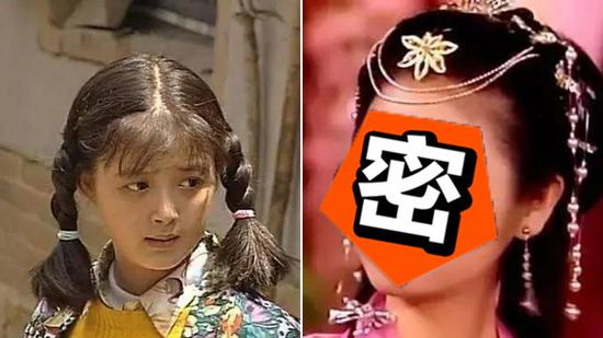 女星们出道亮相：赵丽颖清纯，马思纯变化大