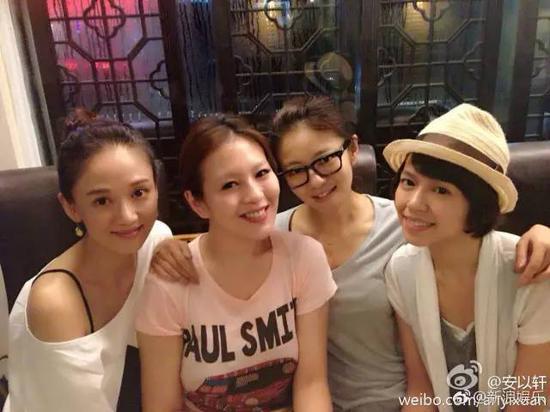 1“安氏企业”四闺密”—— 陈乔恩、刘品言、夏于乔、廖语晴全员出动