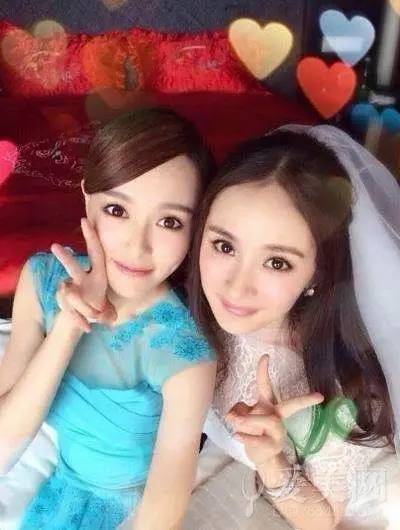 18几年前，唐嫣是杨幂唯一的伴娘，被封为“中国好闺蜜”