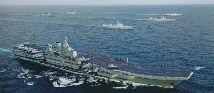 中国海军“下饺子”不能停！