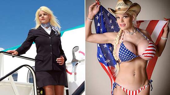 德国空姐玛蒂娜·比格(Martina Big)整容上瘾，欲通过整容手术将32K假胸变得更大。